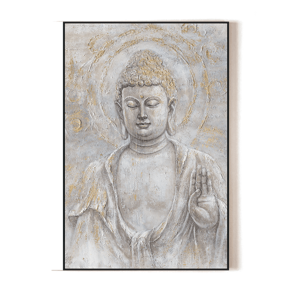 Golden Blessing - Buddha Hand Gesture Painting#L0699 Painting artwepaint 