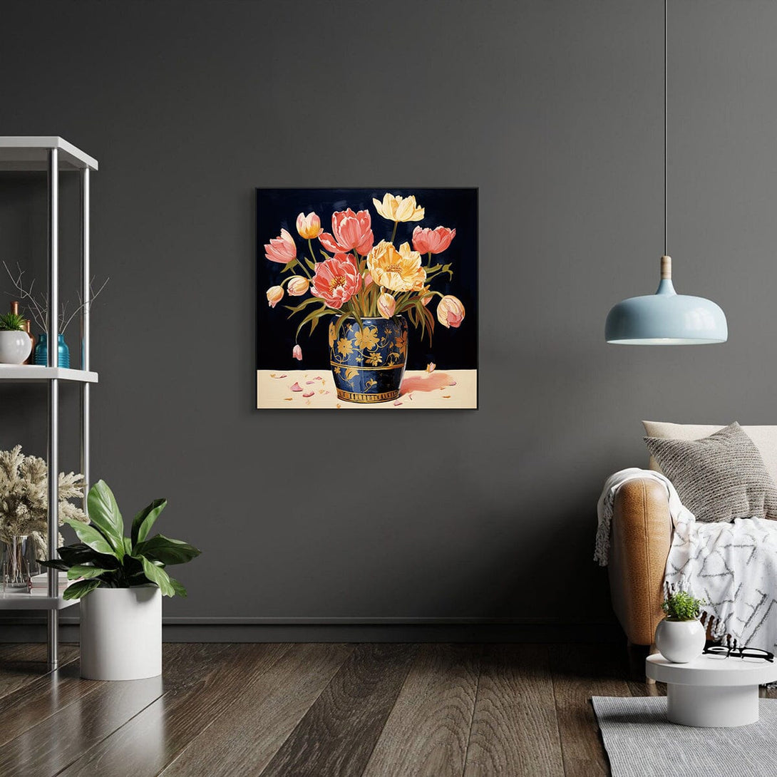 Golden Bloom - Tulip Still Life Painting #PH0129(49) Painting artwepaint 
