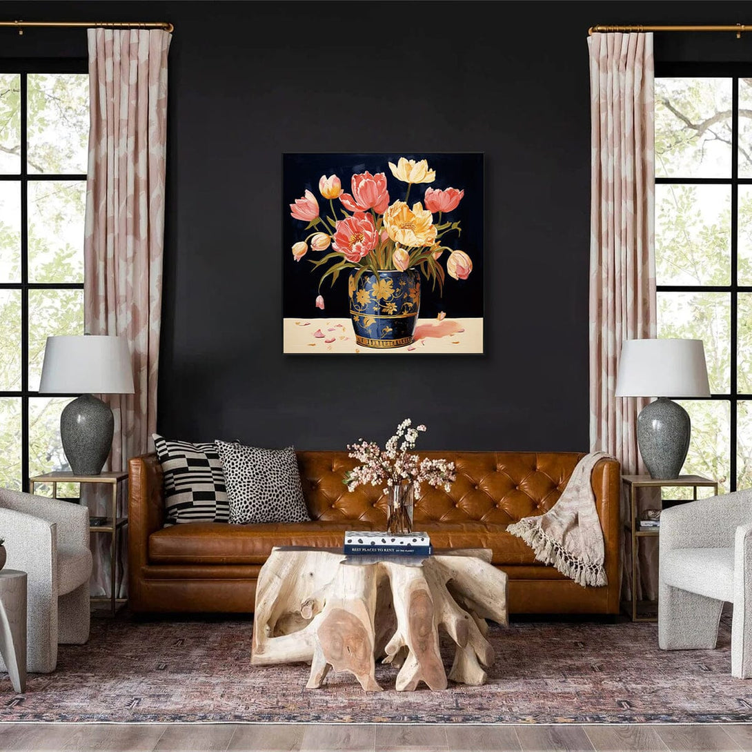 Golden Bloom - Tulip Still Life Painting #PH0129(49) Painting artwepaint 