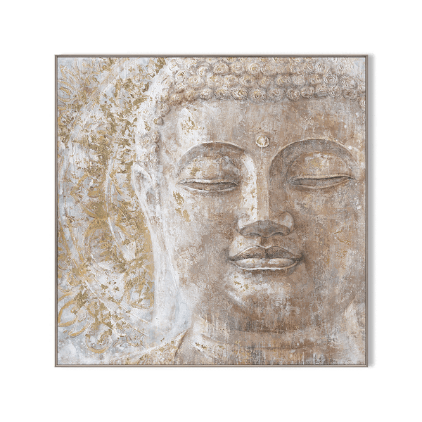 Golden Calm - Buddha Close-Up Painting#K5120 Painting artwepaint 