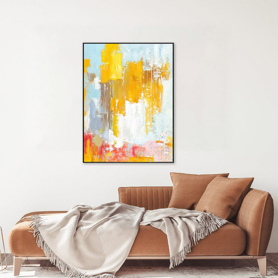 Golden Dawn - Abstract Radiance #J1516 Painting artwepaint 