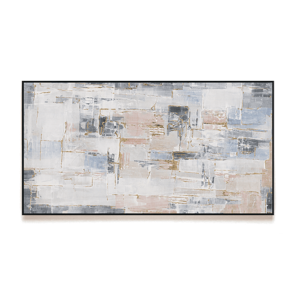 Golden Dawn - Gold Foil Texture Abstract Painting#M0695 Painting artwepaint 