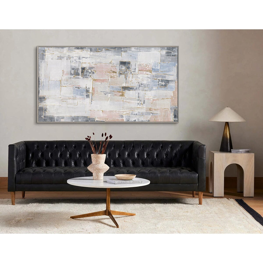 Golden Dawn - Gold Foil Texture Abstract Painting#M0695 Painting artwepaint 