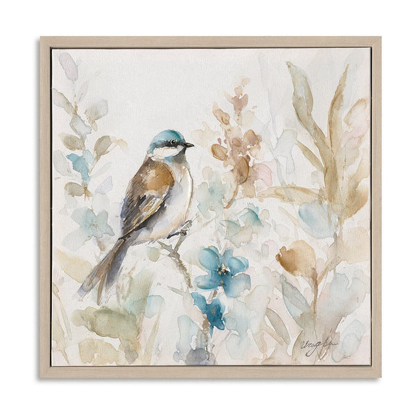 Golden Dawn Song - Bluebird Floral Painting#M3693 Painting artwepaint 