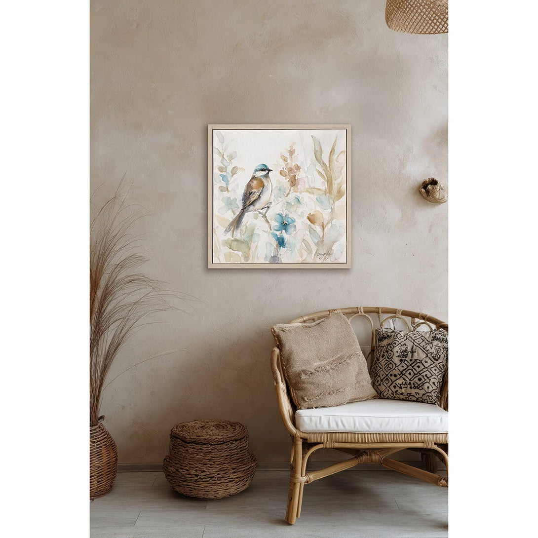 Golden Dawn Song - Bluebird Floral Painting#M3693 Painting artwepaint 