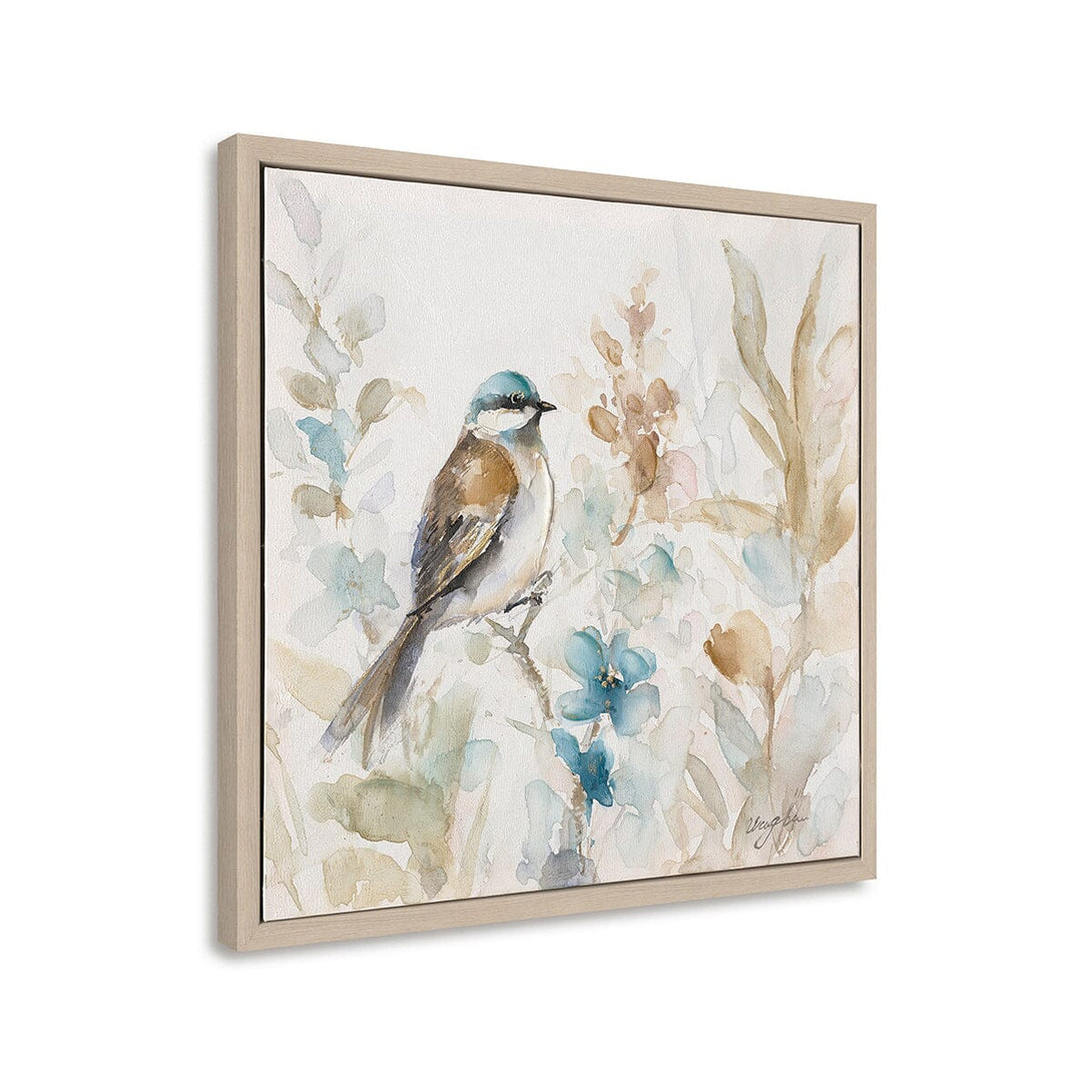 Golden Dawn Song - Bluebird Floral Painting#M3693 Painting artwepaint 