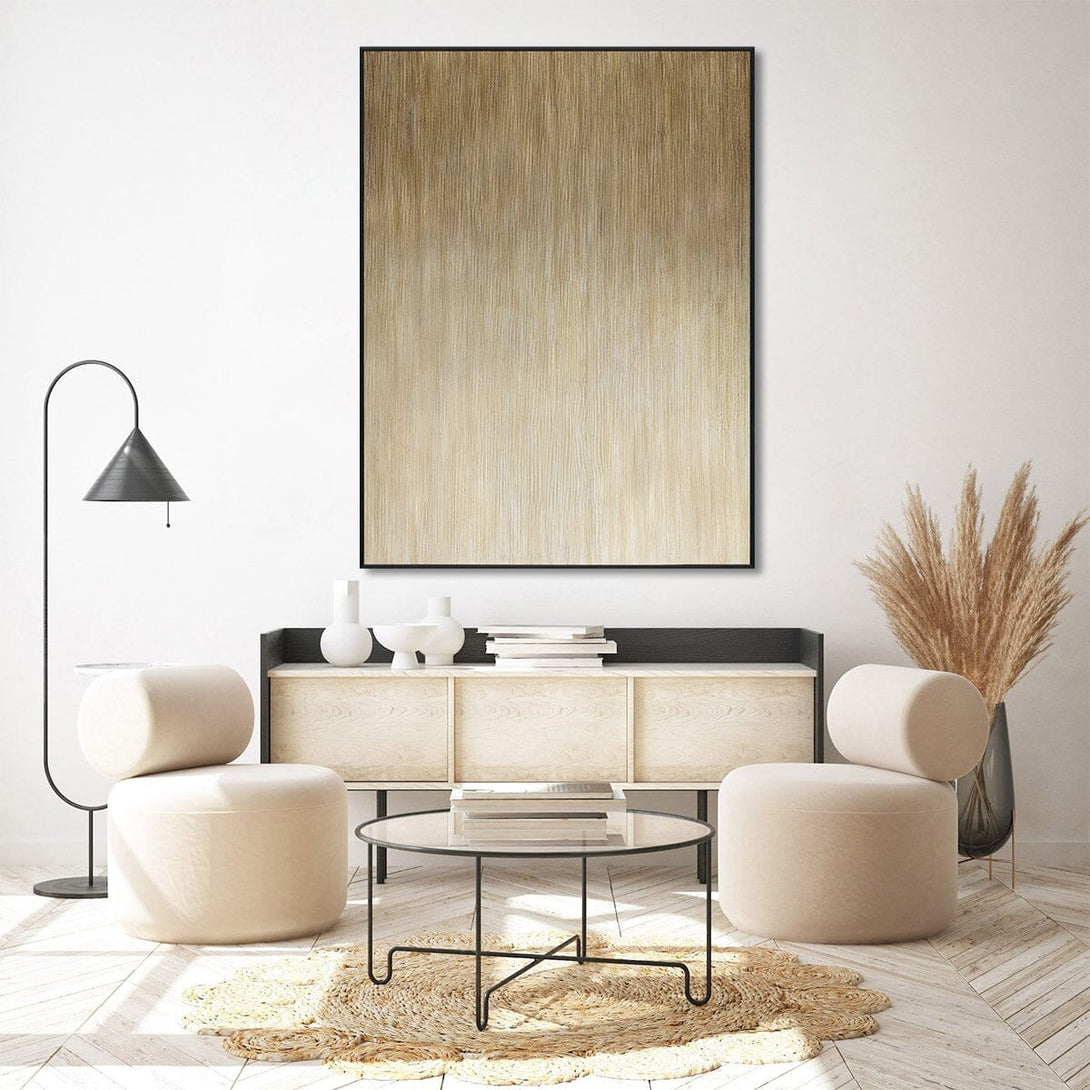 Golden Dusk - Warm Abstract Texture #J4079 Painting artwepaint 