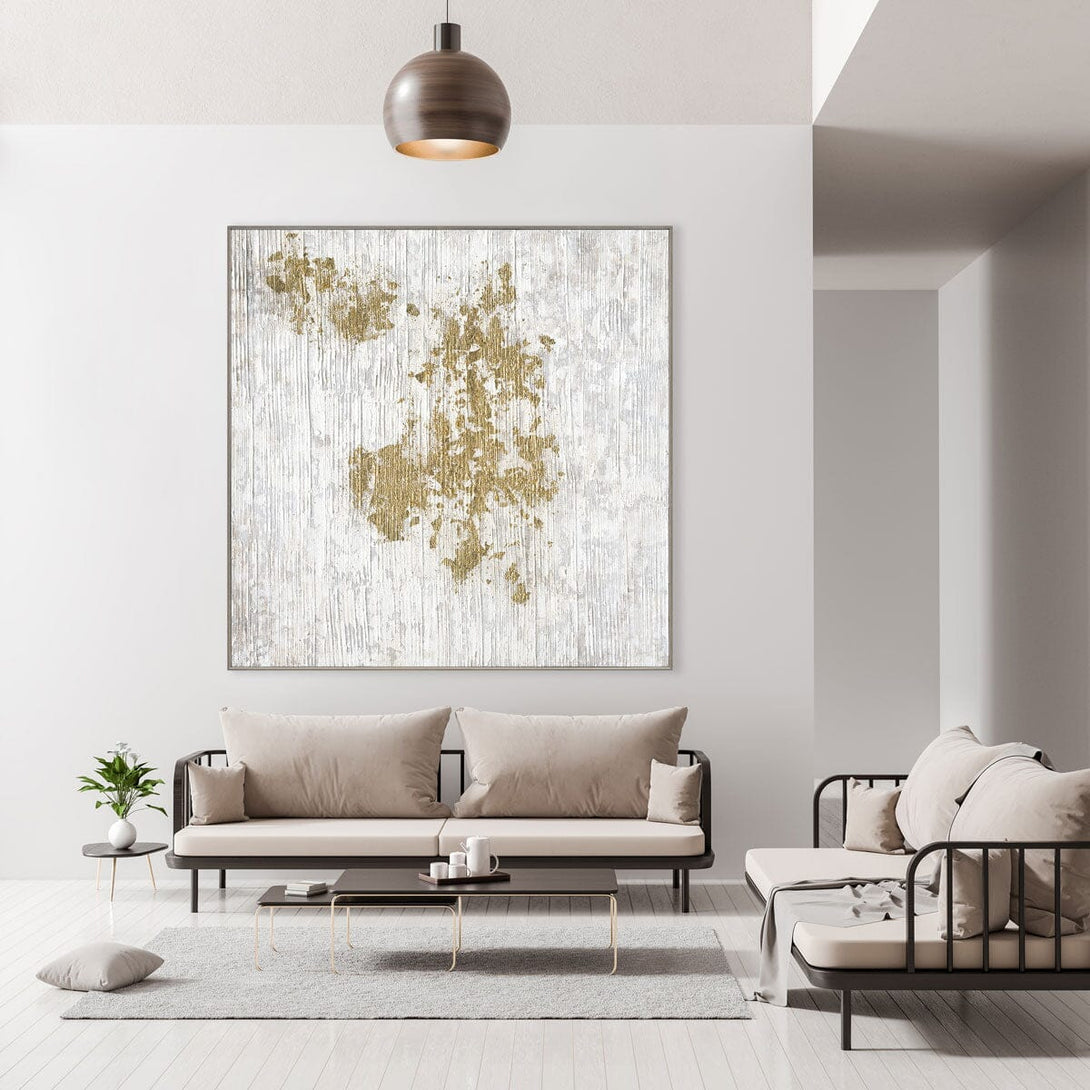 Golden Echo - Textured Abstract Wall Art #J5152 Painting artwepaint 