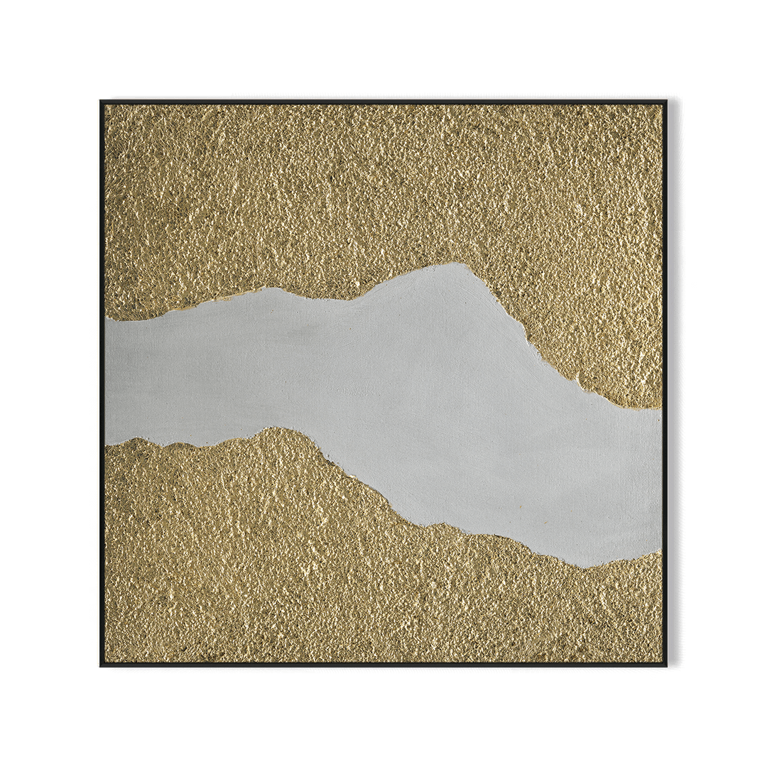 Golden Flow – Abstract Textured Painting #J4221 Painting artwepaint 