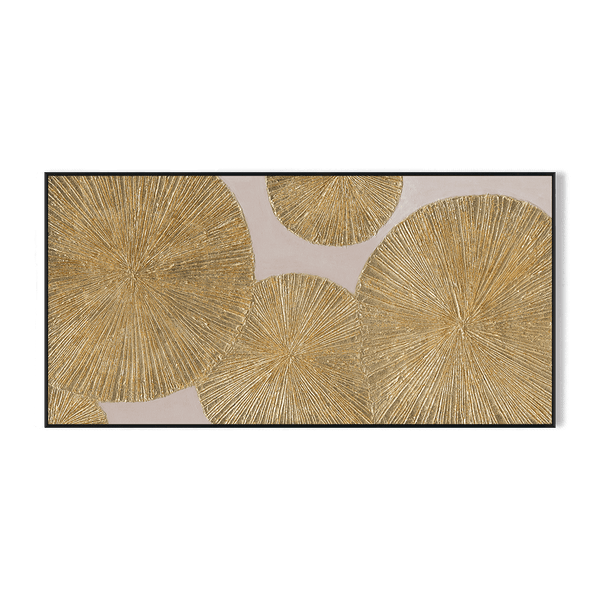 Golden Flow - Large Gold Foil Texture Painting#L5076 Painting artwepaint 