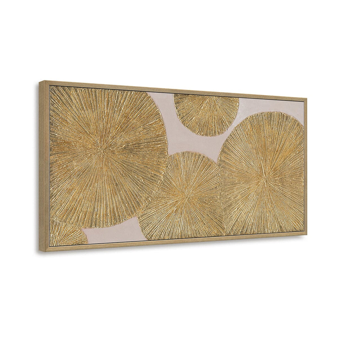 Golden Flow - Large Gold Foil Texture Painting#L5076 Painting artwepaint 
