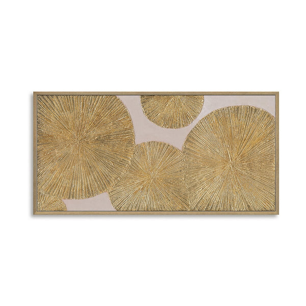 Golden Flow - Large Gold Foil Texture Painting#L5076 Painting artwepaint 