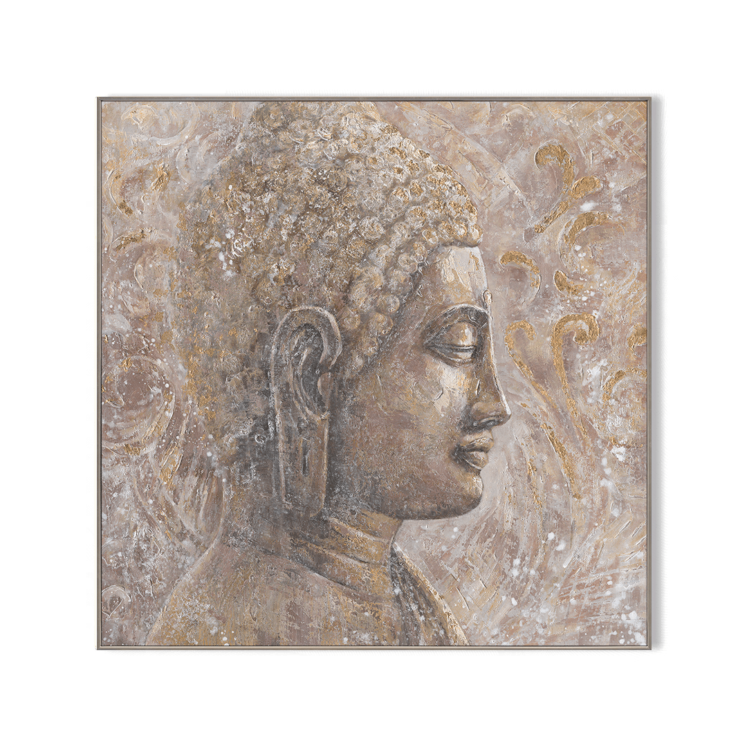Golden Glow - Buddha Profile Painting#K5083 Painting artwepaint 