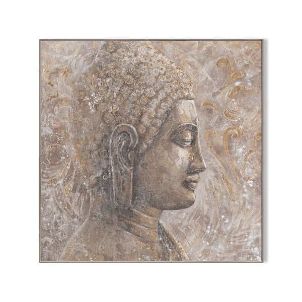 Golden Glow - Buddha Profile Painting#K5083 Painting artwepaint 