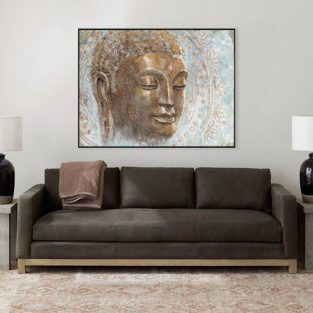 Golden Grace - Buddha Gold Leaf Art #L0510 Painting artwepaint 