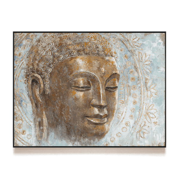 Golden Grace - Buddha Gold Leaf Art #L0510 Painting artwepaint 