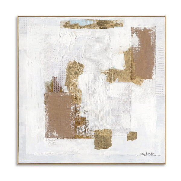 Golden Ivory - Abstract Textured Painting #M8120 Painting artwepaint 
