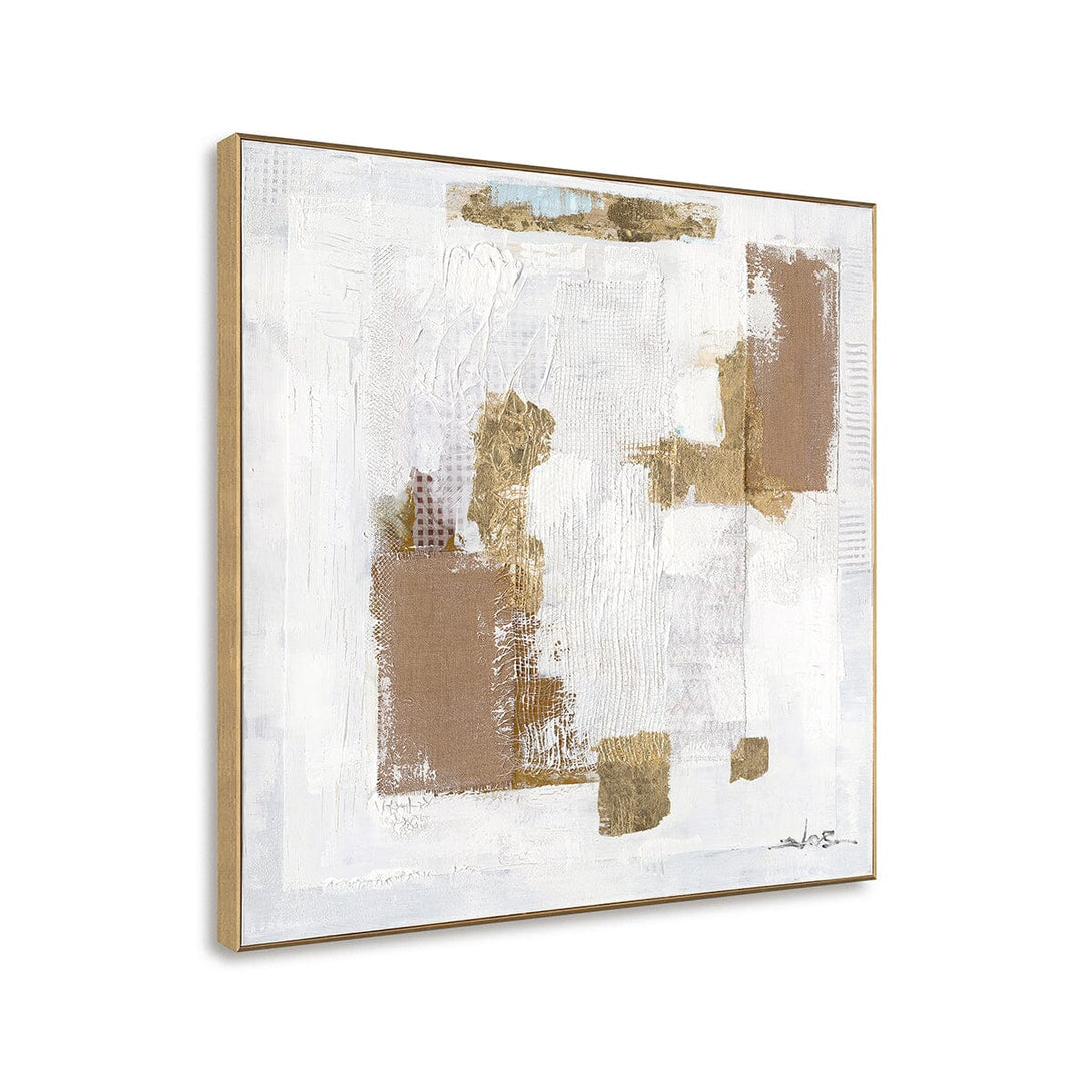 Golden Ivory - Abstract Textured Painting #M8120 Painting artwepaint 