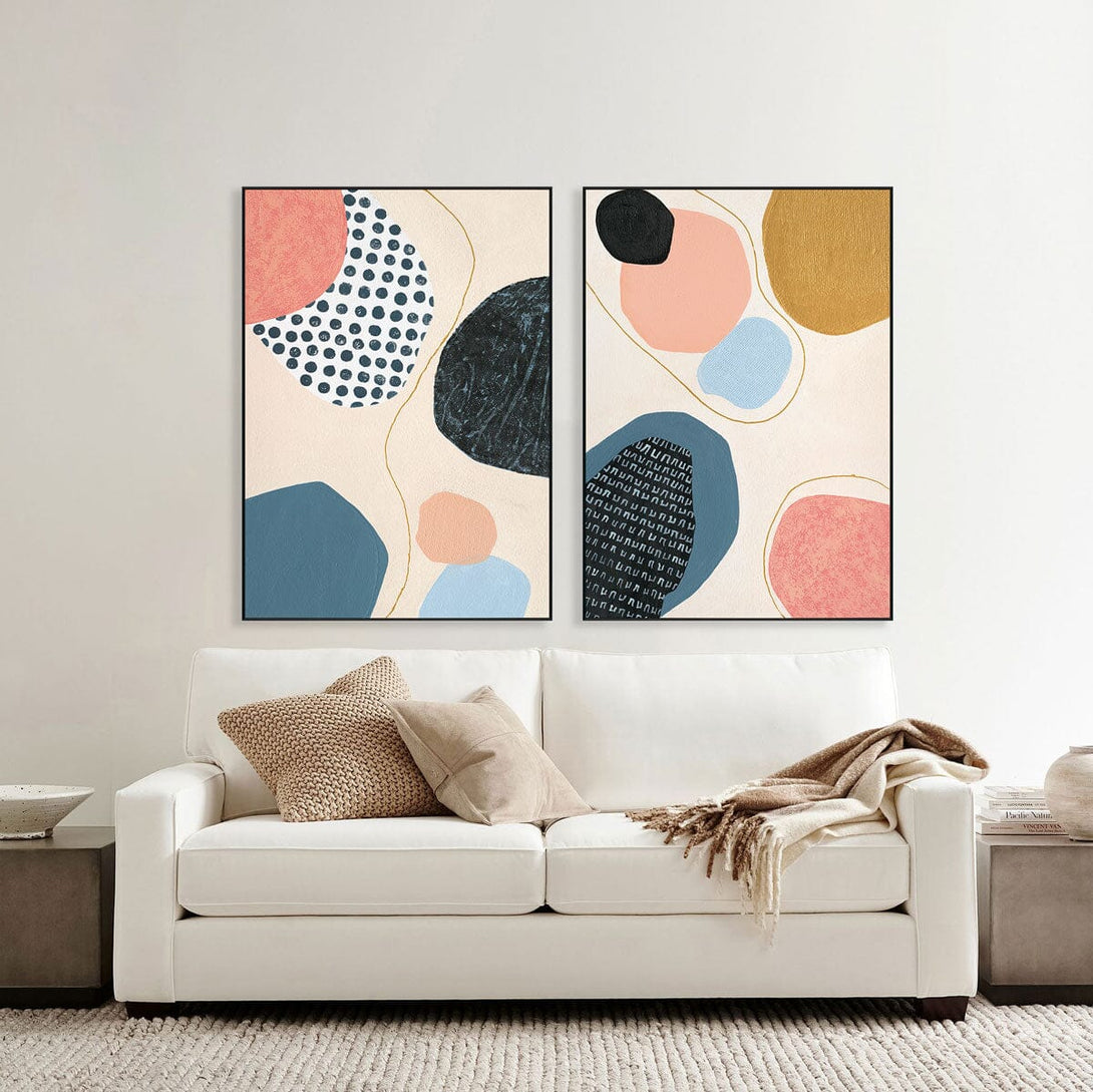 Golden Mirage - Abstract Geometric #J2017 Painting artwepaint 