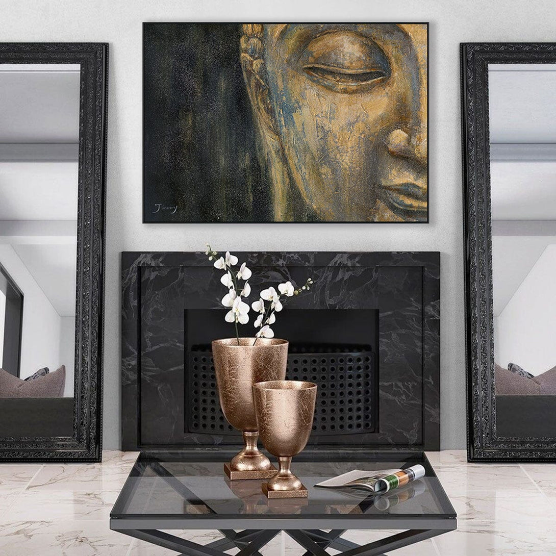 Golden Mirage - Textured Buddha Glow #H8155 Painting artwepaint 