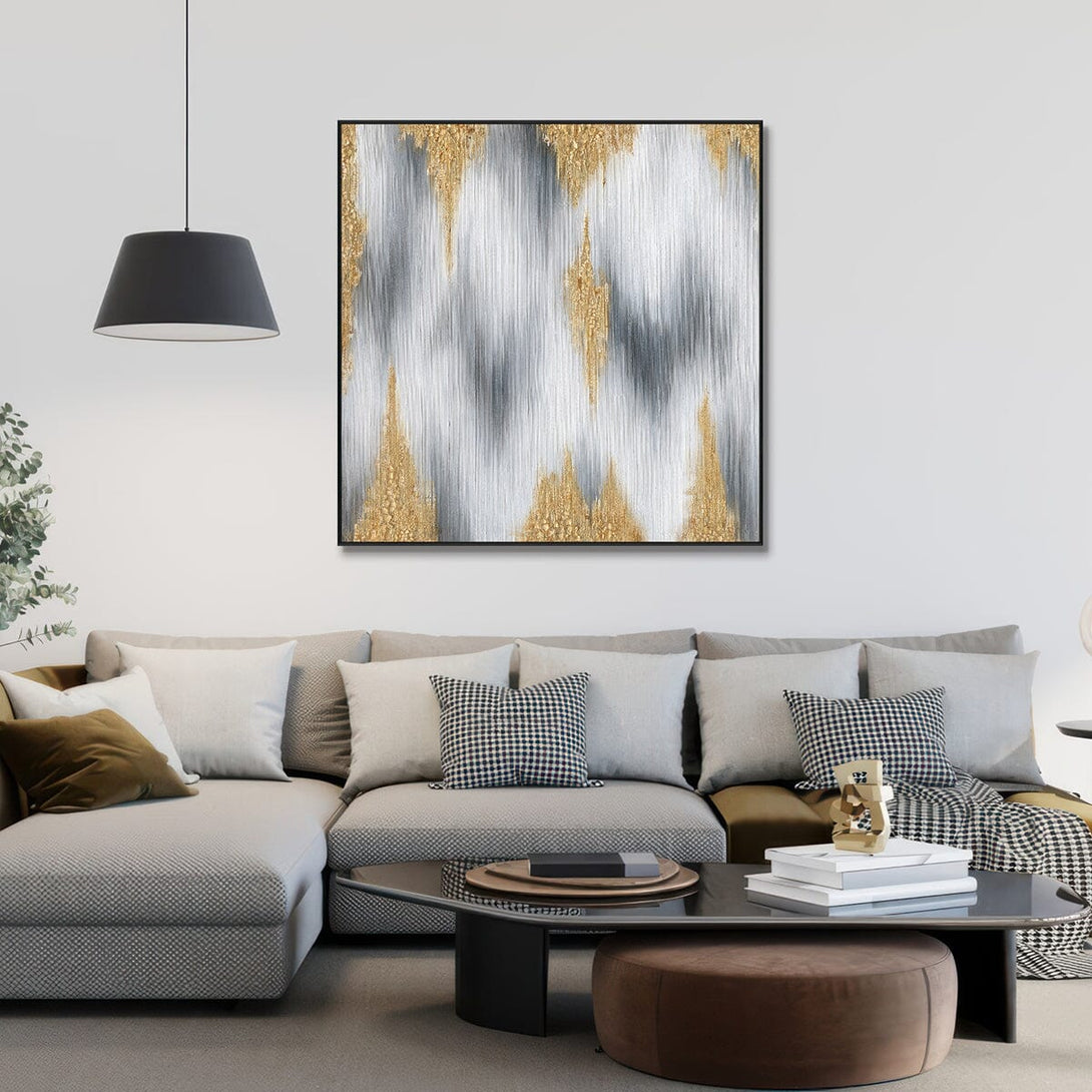 Golden Mist-Textured Abstract Painting #J4151 Painting artwepaint 