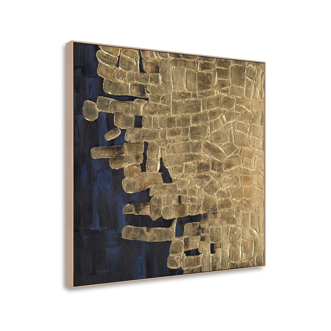 Golden Mosaic - Luxe Abstract Texture #M4656 Painting artwepaint 