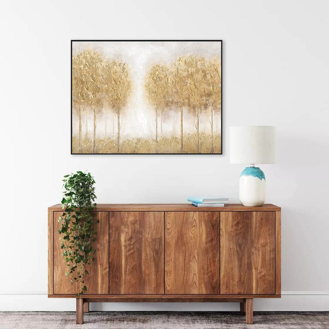 Golden Realm - Abstract Forest#L4547 Painting artwepaint 