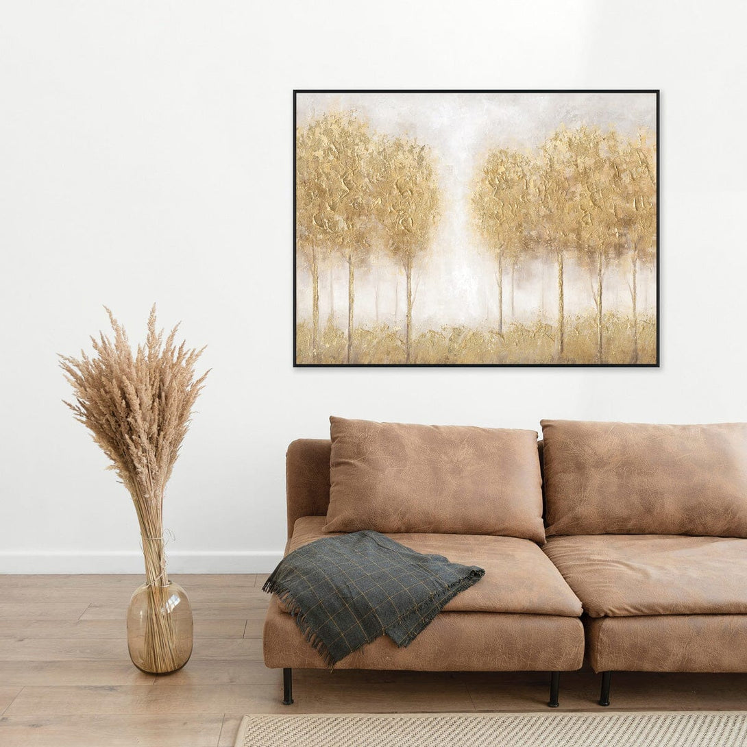 Golden Realm - Abstract Forest#L4547 Painting artwepaint 