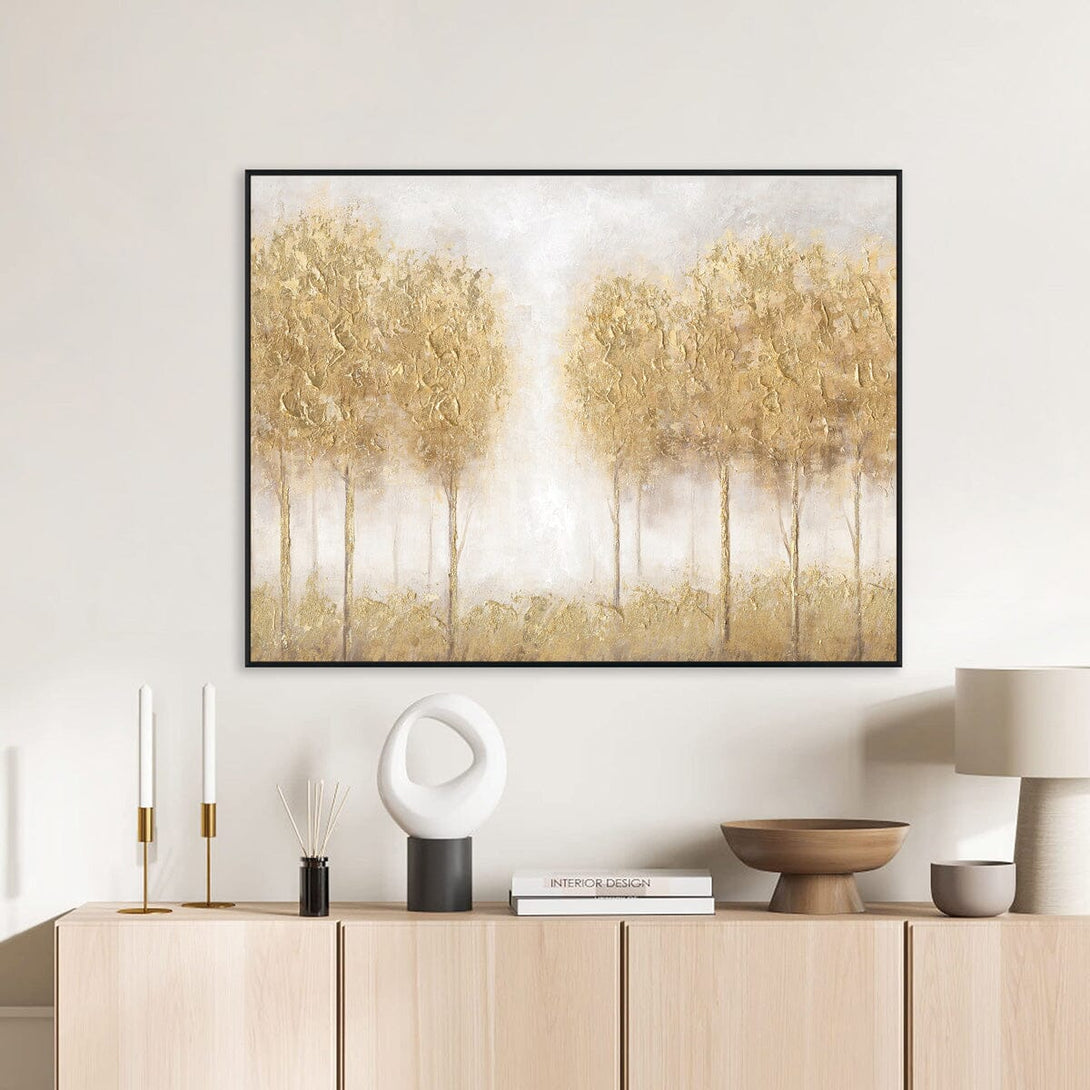 Golden Realm - Abstract Forest#L4547 Painting artwepaint 