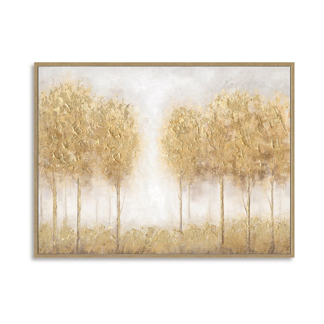 Golden Realm - Abstract Forest#L4547 Painting artwepaint 
