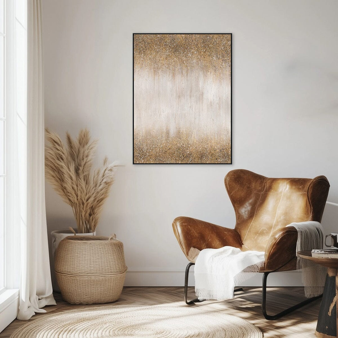 Golden Sands - Gradient Abstract Texture Painting #P4506 Painting artwepaint 