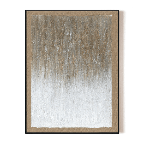 Golden Silence - Brown Textured Abstract #J5070 Painting artwepaint 