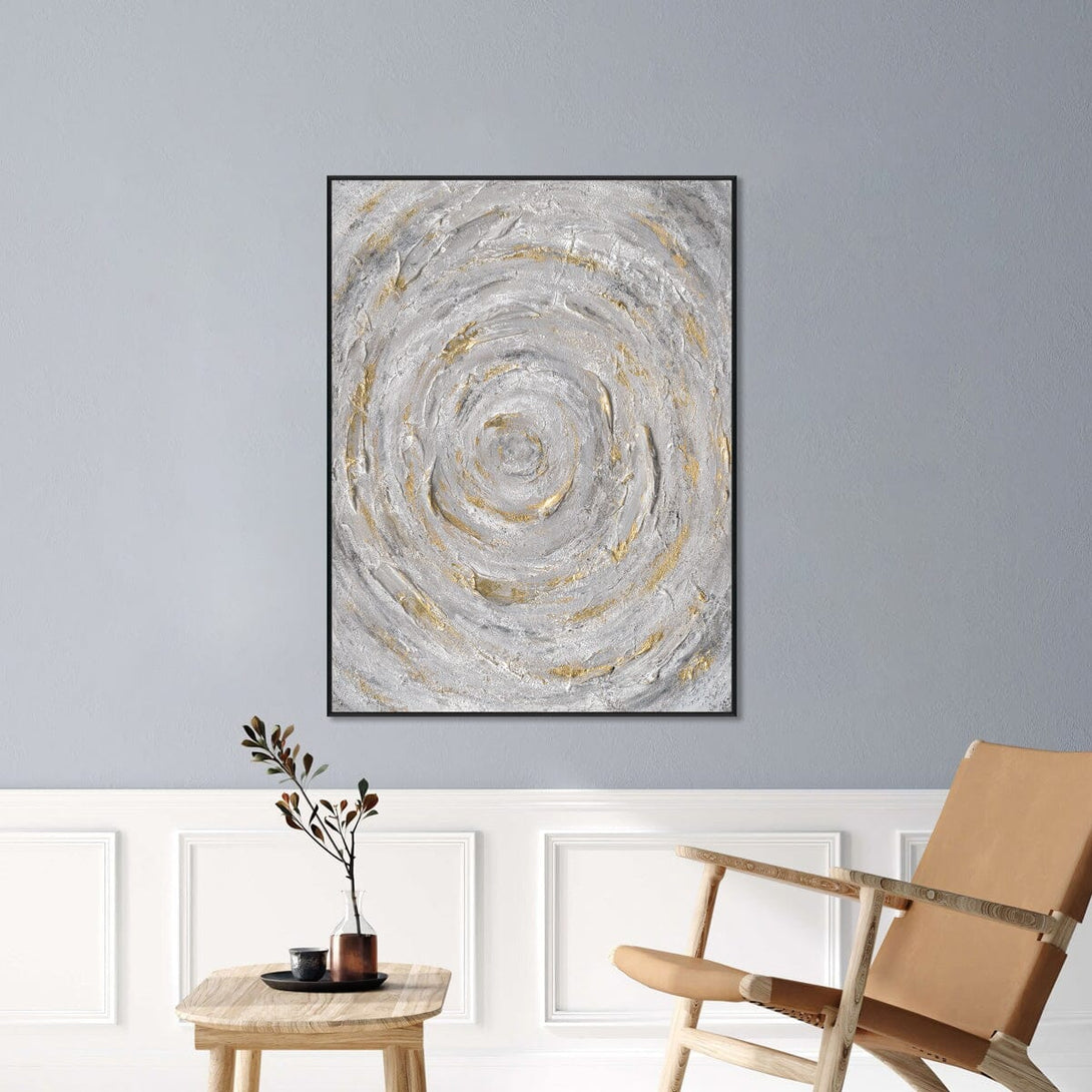 Golden Spiral-Textured Abstract Painting #P4554 Painting artwepaint 