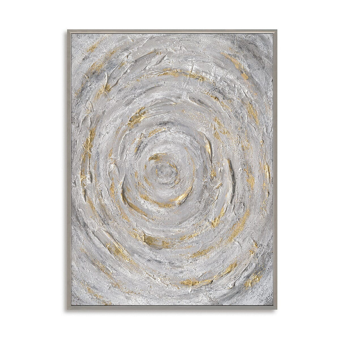 Golden Spiral-Textured Abstract Painting #P4554 Painting artwepaint 
