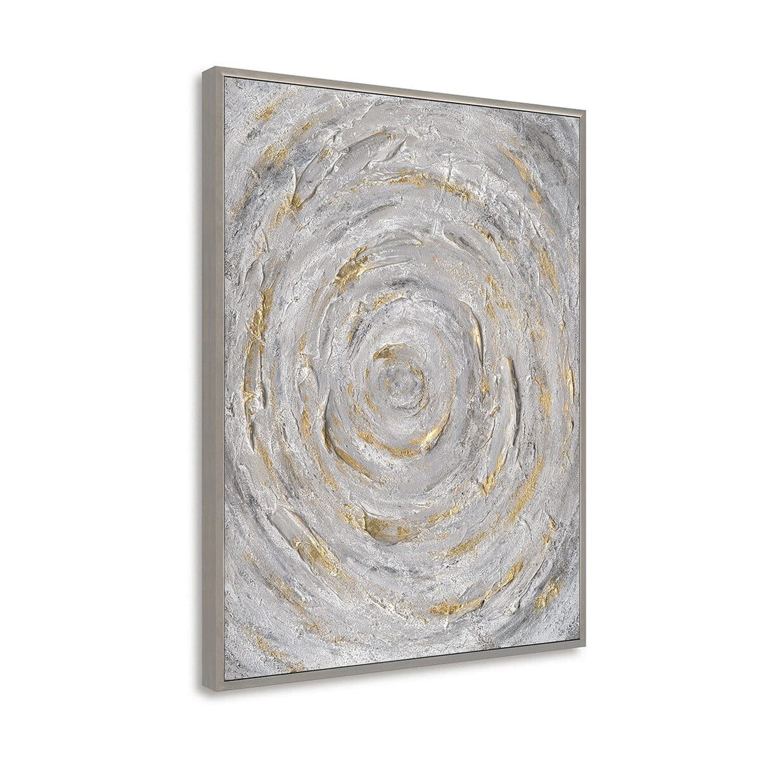 Golden Spiral-Textured Abstract Painting #P4554 Painting artwepaint 