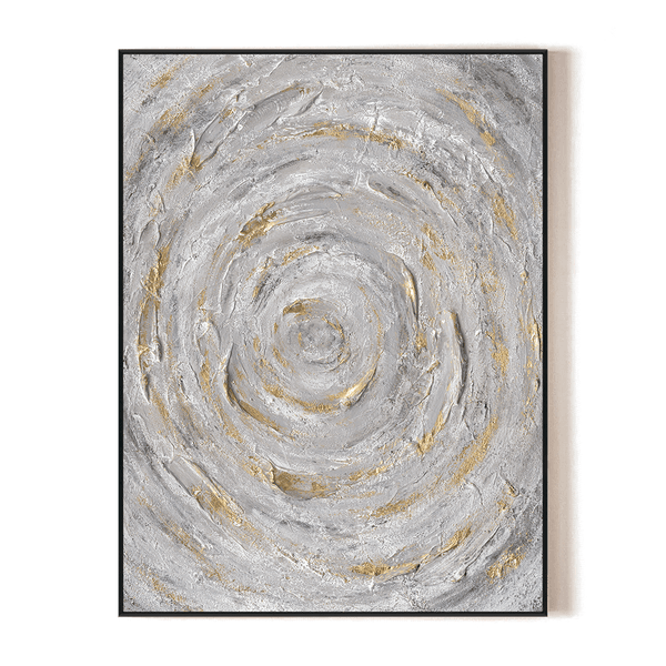 Golden Spiral-Textured Abstract Painting #P4554 Painting artwepaint 