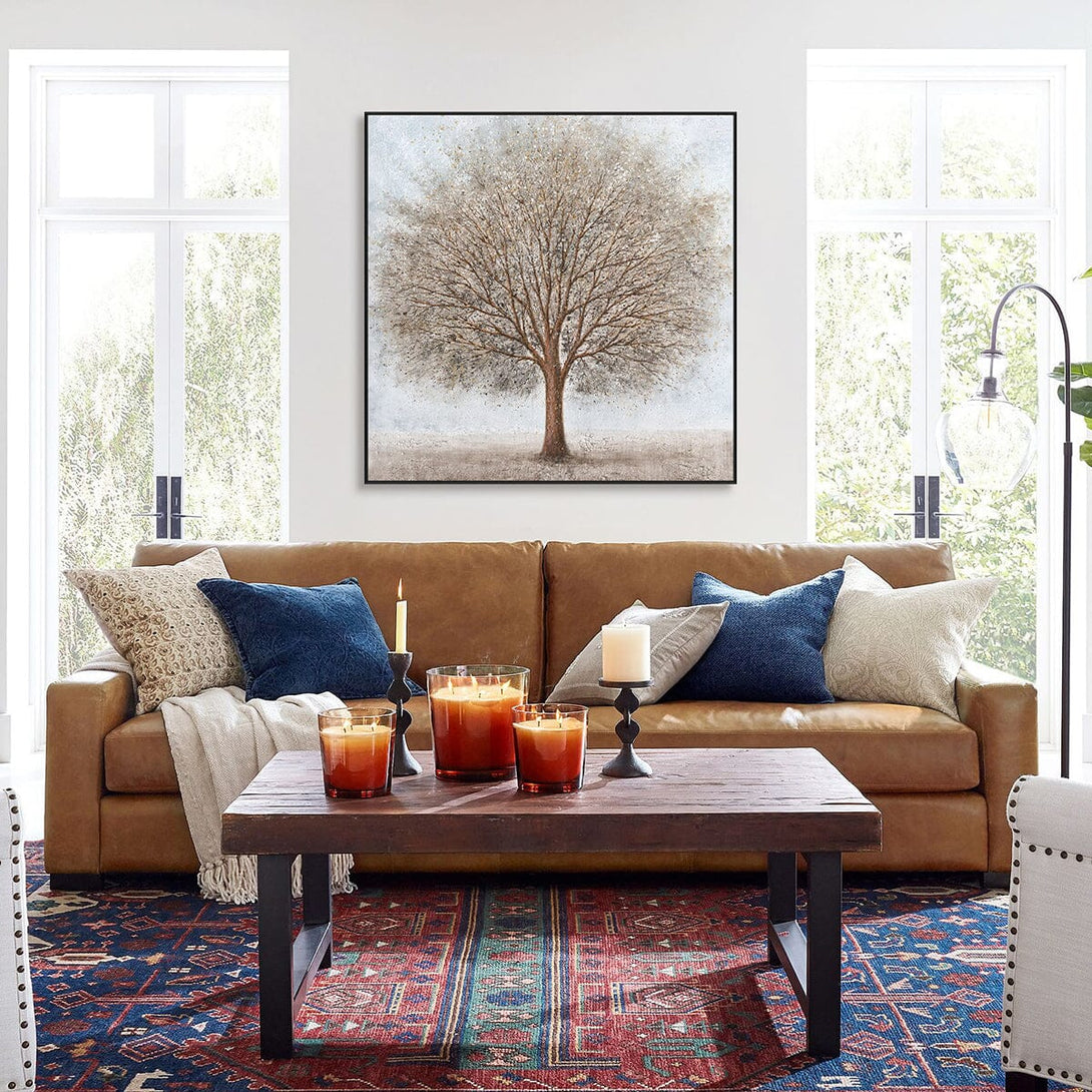 Golden Tranquility – Abstract Tree Painting #K4110 Painting artwepaint 