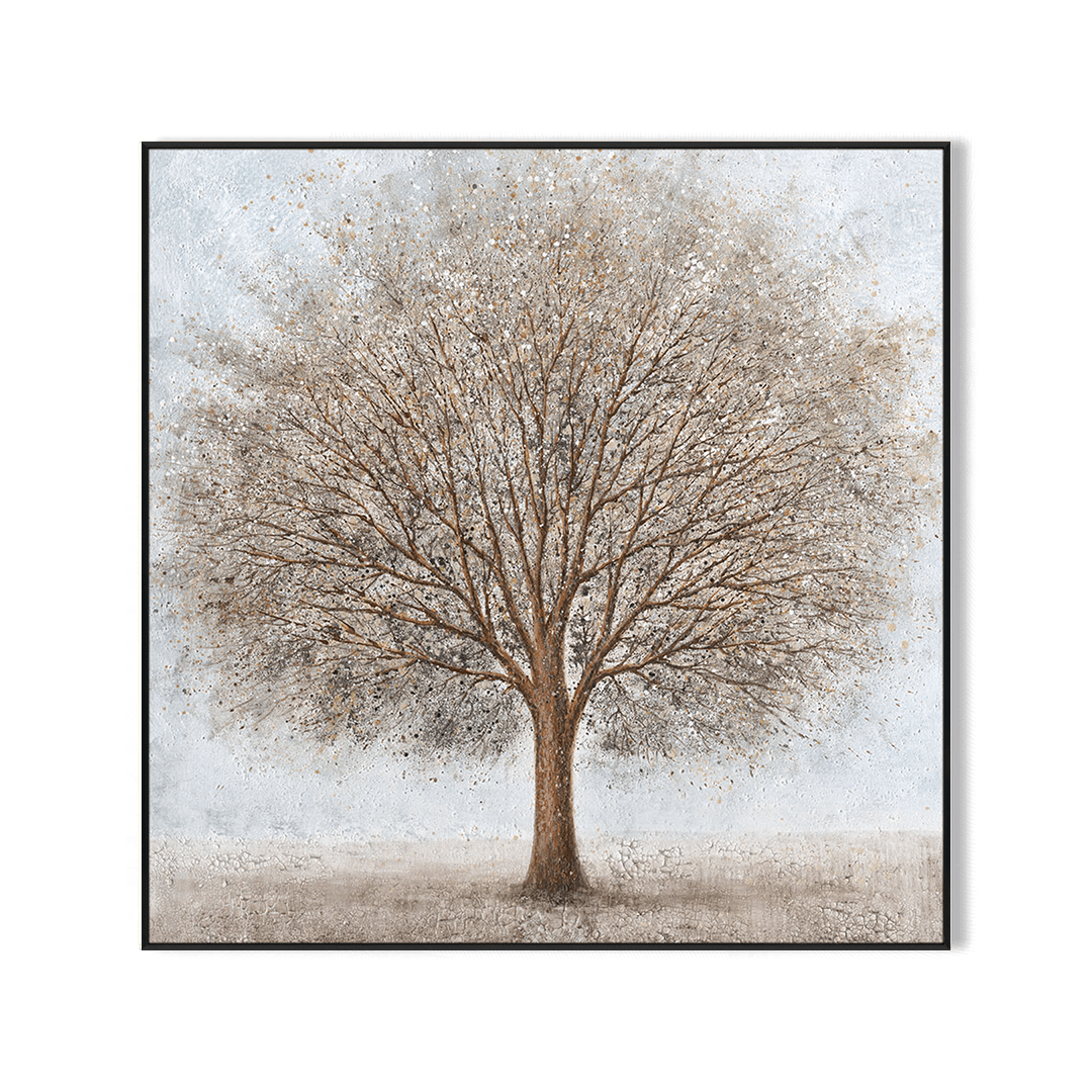 Golden Tranquility – Abstract Tree Painting #K4110 Painting artwepaint 