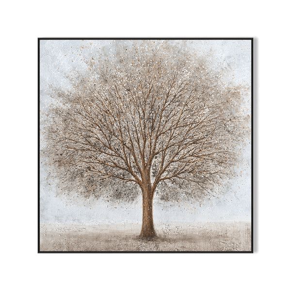 Golden Tranquility – Abstract Tree Painting #K4110 Painting artwepaint 