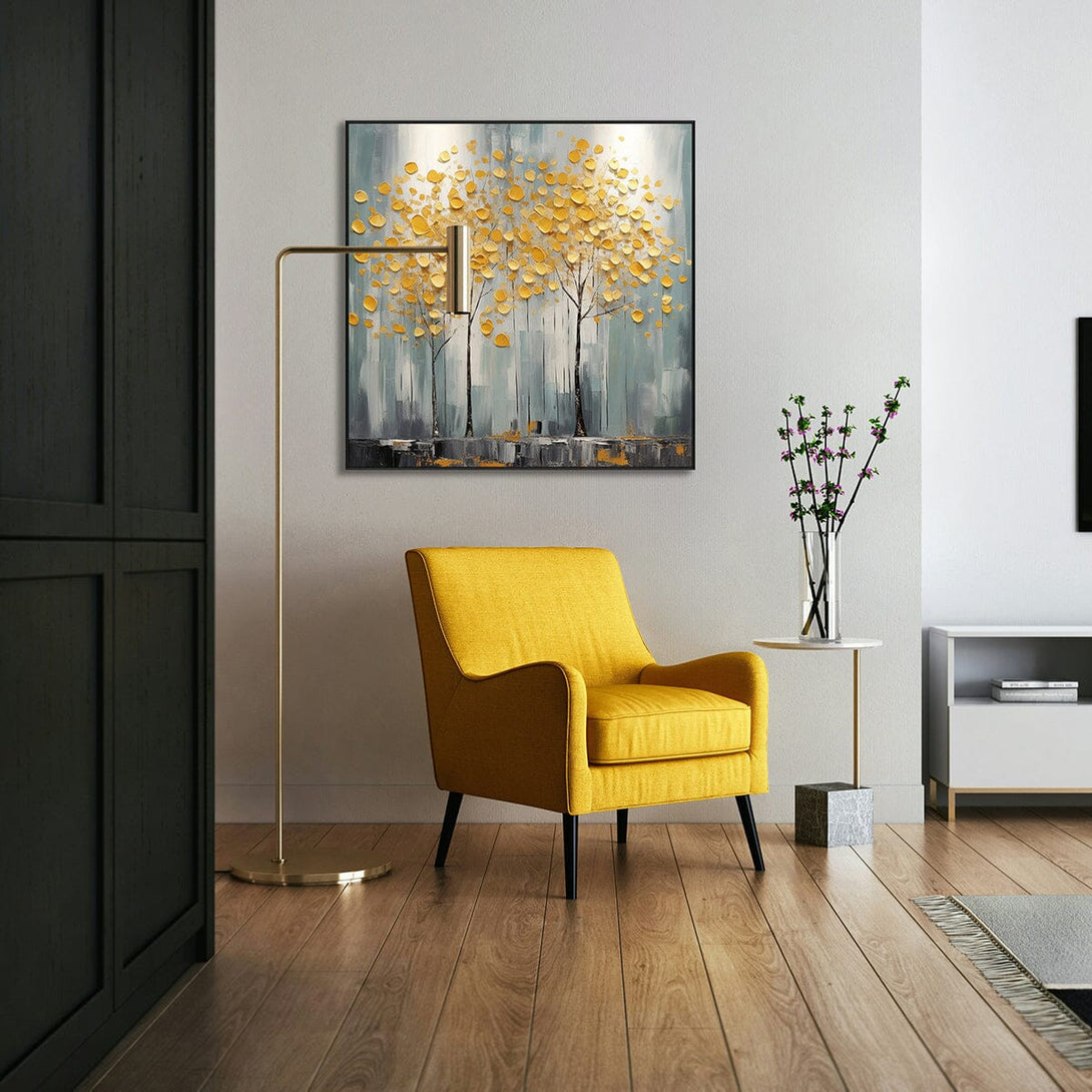 Golden Twins Tree Oil Painting #PH0115(27) Painting artwepaint 