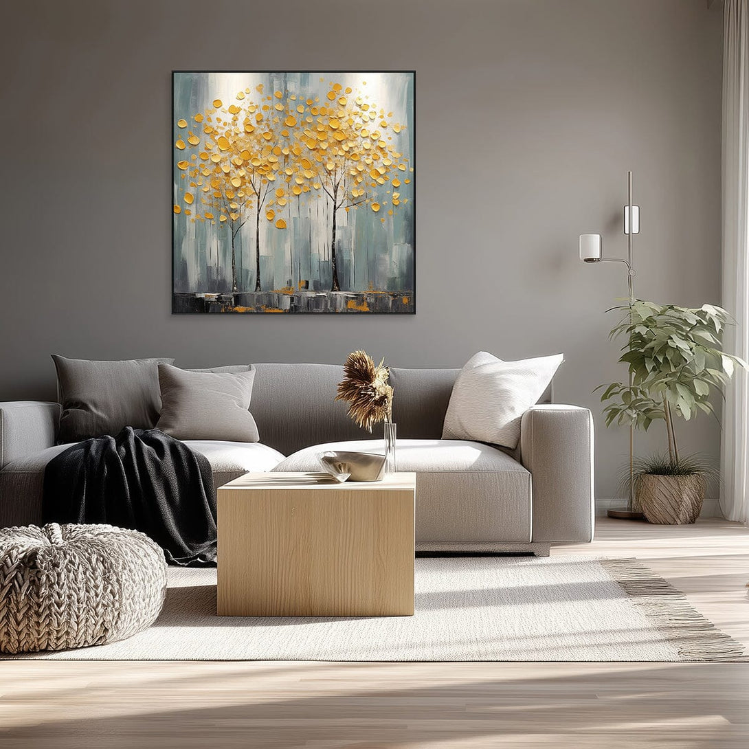 Golden Twins Tree Oil Painting #PH0115(27) Painting artwepaint 
