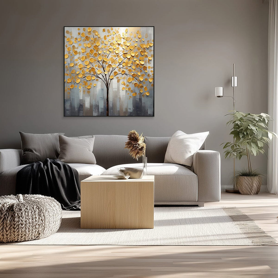 Golden Whisper Tree Oil Painting #PH0115(26) Painting artwepaint 