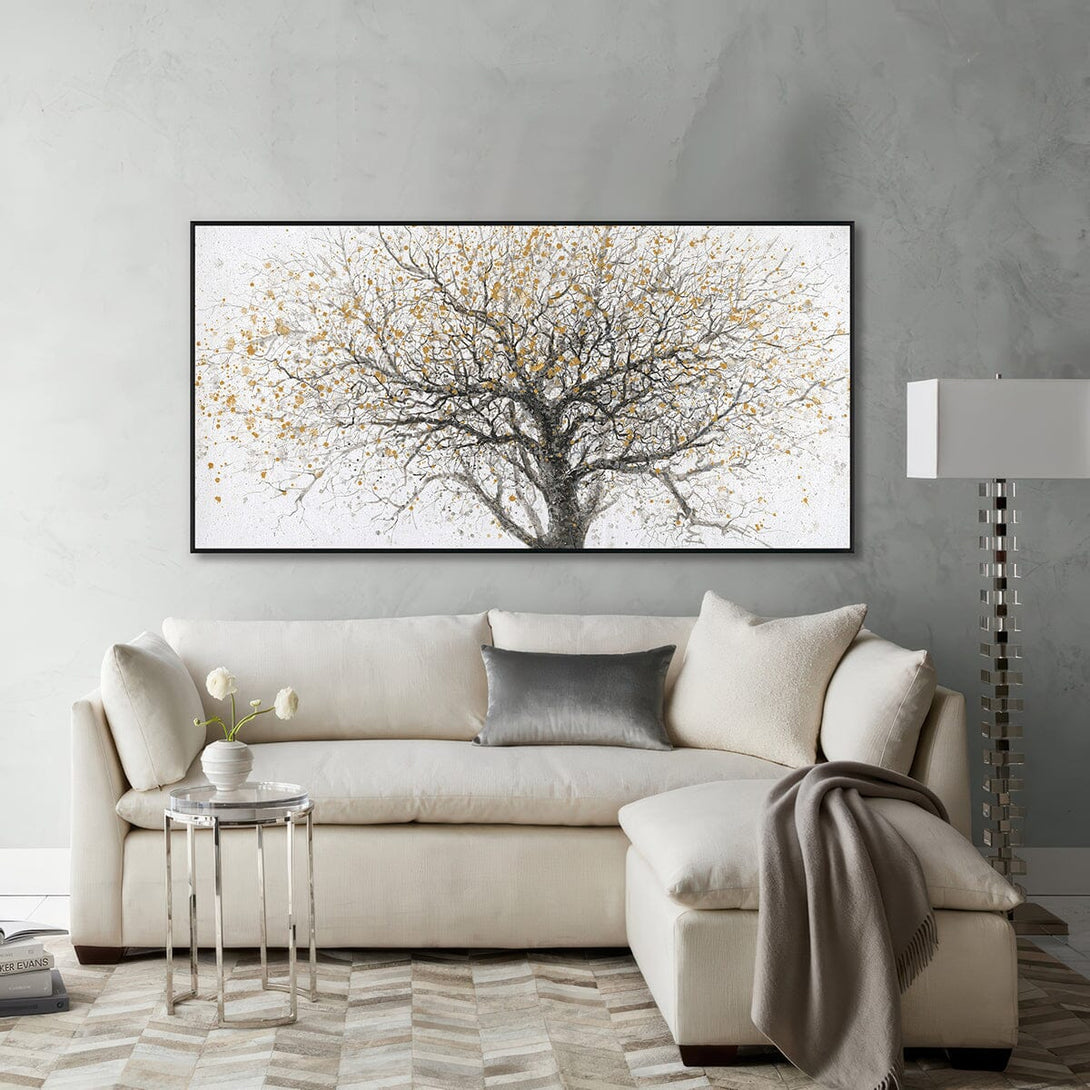 Golden Whispers-Autumn Tree Painting #J3717 Painting artwepaint 