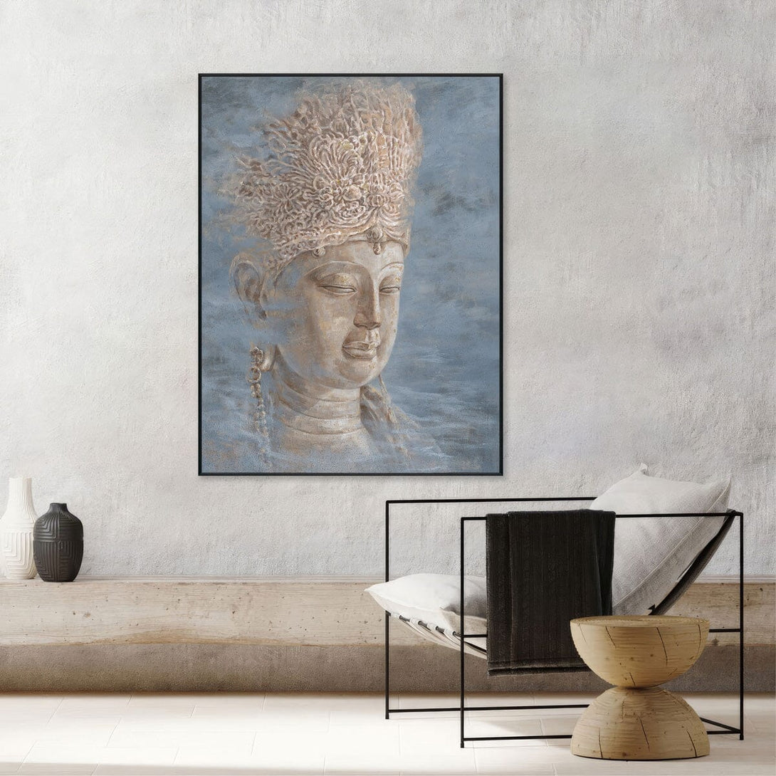 Golden Zen - Buddha Gold Leaf Glitter Artwork #K5093 Painting artwepaint 