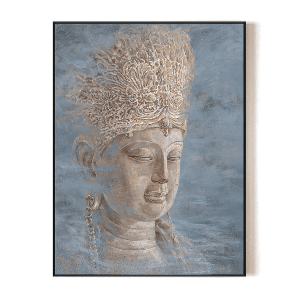 Golden Zen - Buddha Gold Leaf Glitter Artwork #K5093 Painting artwepaint 