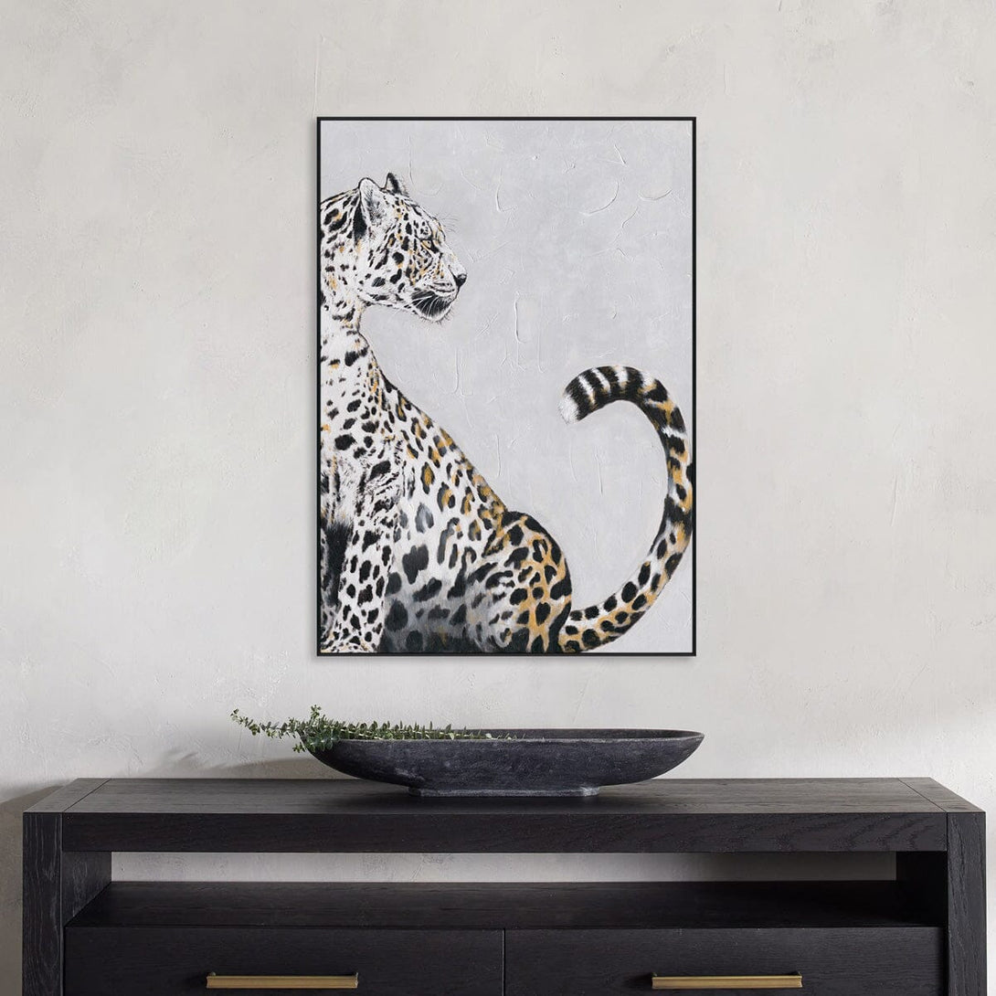 Graceful Gaze - Leopard Oil Painting#L4650 Painting artwepaint 