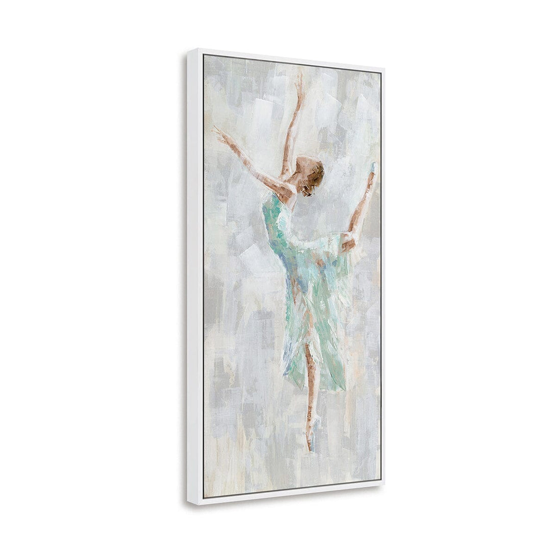 Green Rhythm - Ballet Dancer Painting#M0630 Painting artwepaint 