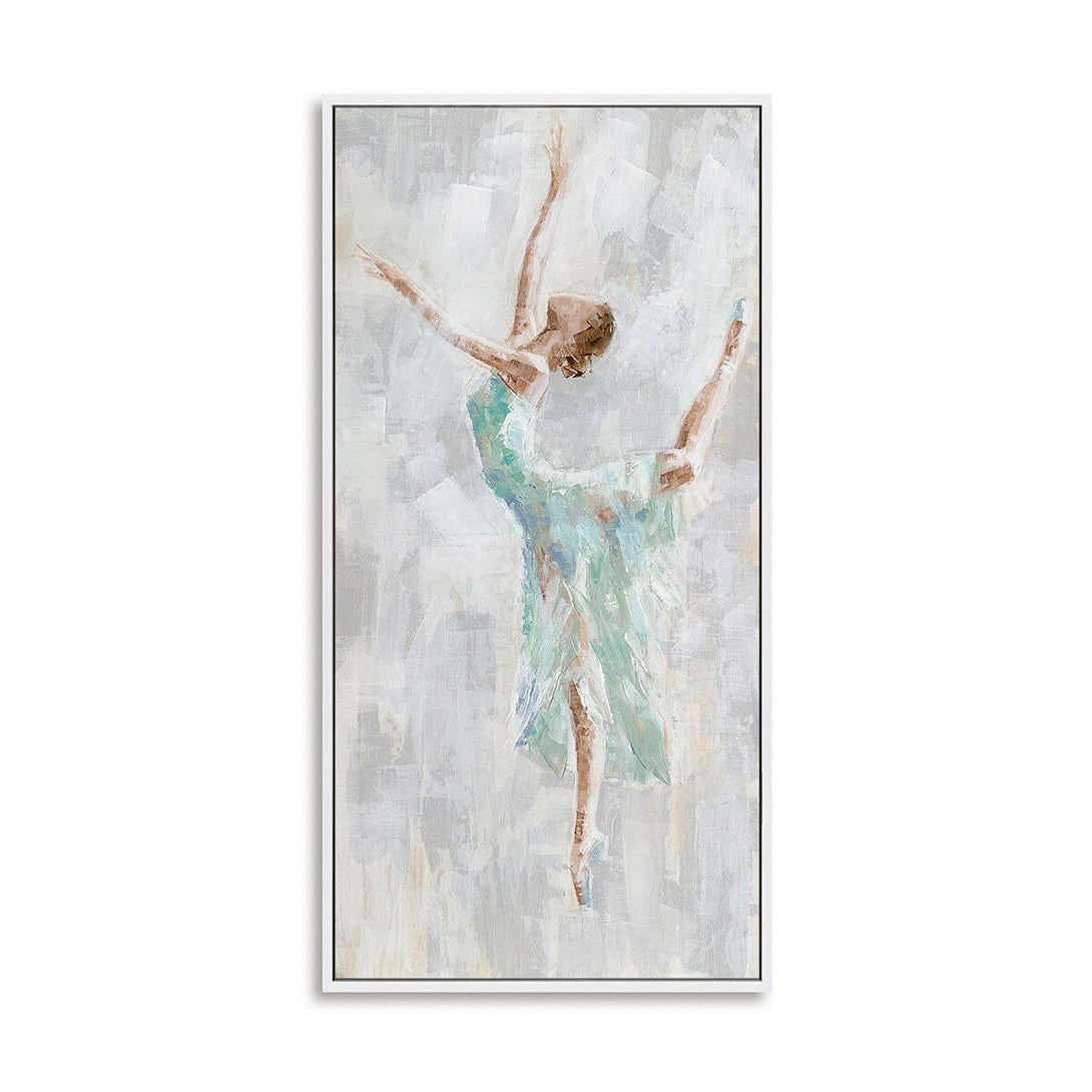 Green Rhythm - Ballet Dancer Painting#M0630 Painting artwepaint 