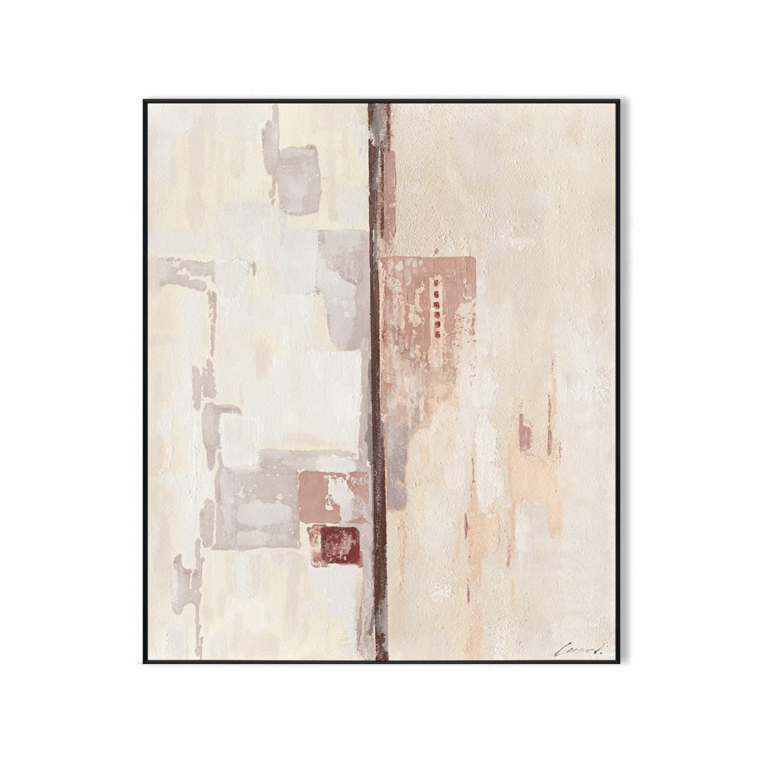 Harmony - Beige Abstract Painting#M5549 Painting artwepaint 