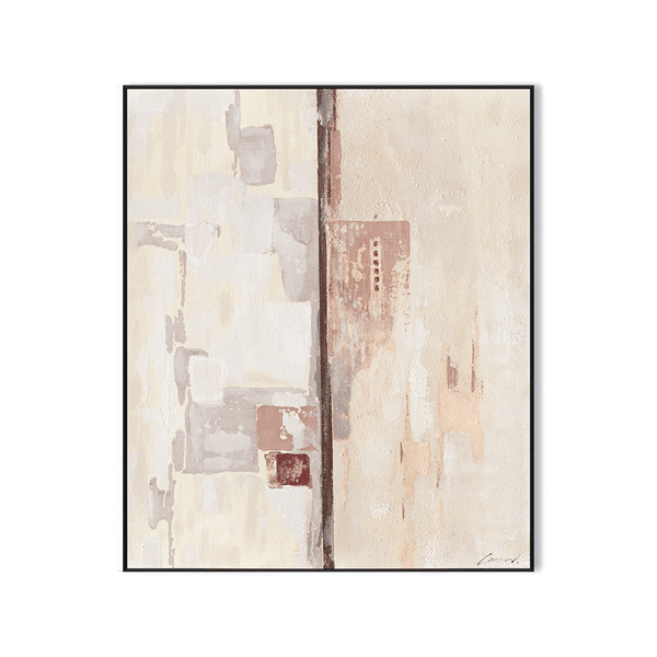 Harmony - Beige Abstract Painting#M5549 Painting artwepaint 